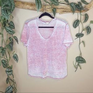 Eyeshadow Burnout Choker Tee